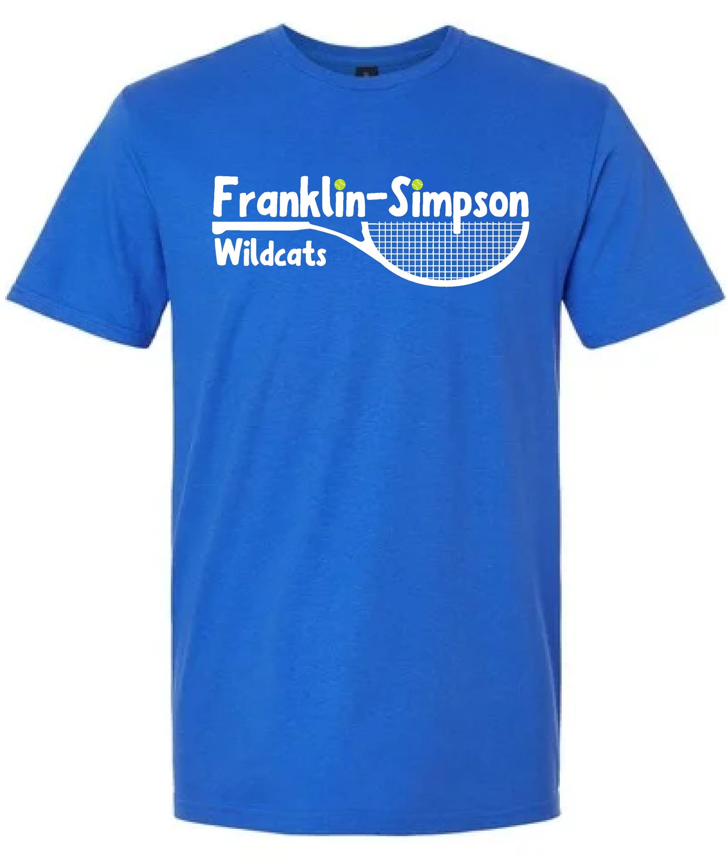 F-S TENNIS Royal Tee (Racket Design)