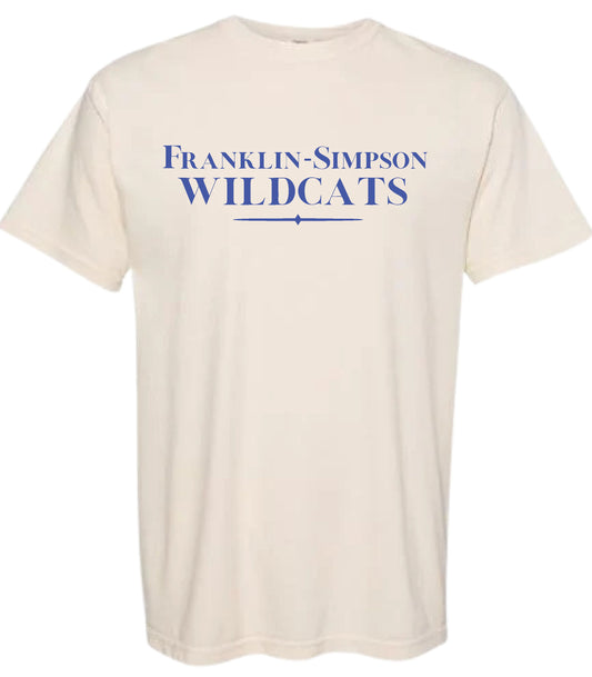 F-S TENNIS IVORY TEE