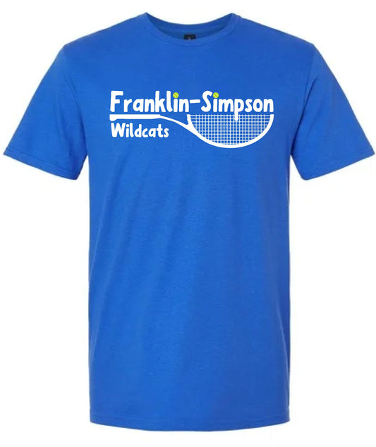 F-S TENNIS Royal Tee (Racket Design)
