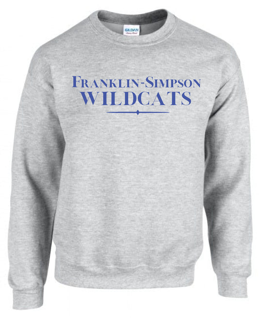 F-S TENNIS Sport Grey Crewneck